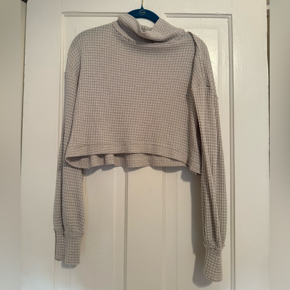 Free People Cropped Sweater